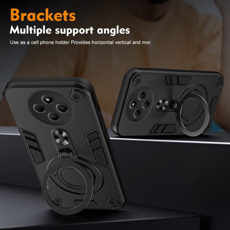 Κάλυμμα Poco C75 Περιστρεφόμενη Βάση Σιλικόνης