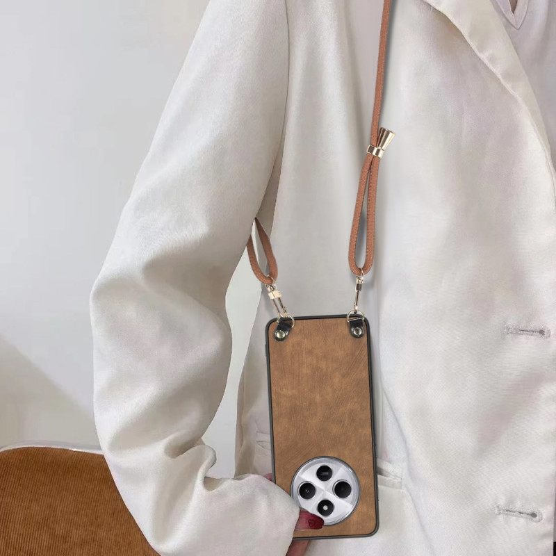 Κάλυμμα Poco C75 Ρετρό Δερμάτινο Εφέ