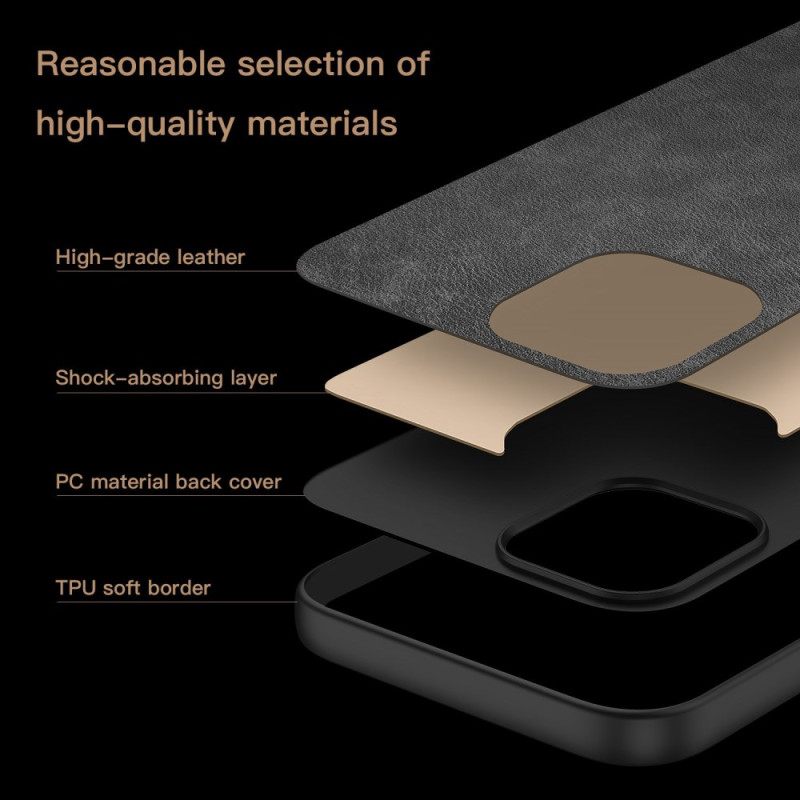 Κάλυμμα Poco C75 Ρετρό Τεχνητό Δέρμα