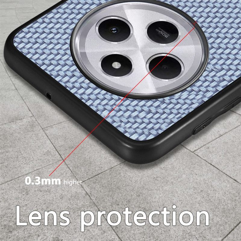 Κάλυμμα Poco C75 Υφή Από Ανθρακονήματα Σιλικόνης