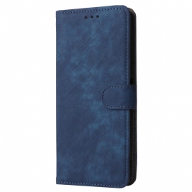 Θηκη Κινητου Poco C75 Rfid Με Εφέ Σουέτ Και Λουράκι