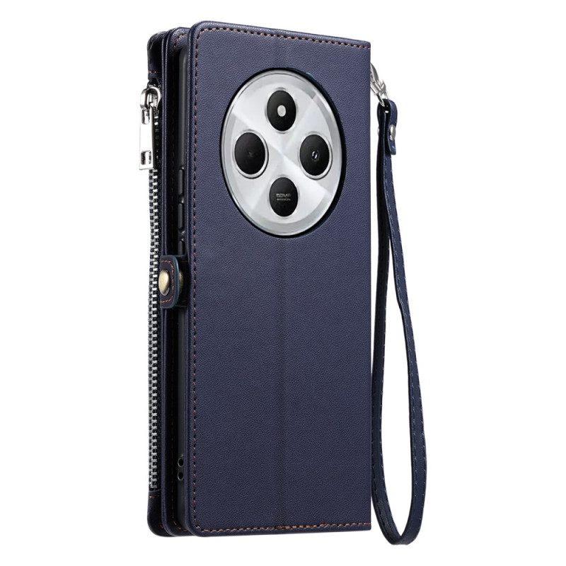 Θηκη Κινητου Poco C75 Θήκες Κινητών Πορτοφόλι Για Κέρματα Με Λουρί Και Λουρί Ώμου