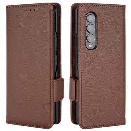 Κάλυμμα Samsung Galaxy Z Fold 4 Faux Leather Winston