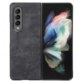 θηκη κινητου Samsung Galaxy Z Fold 4 Υφή Δέρματος Απομίμησης Δέρματος