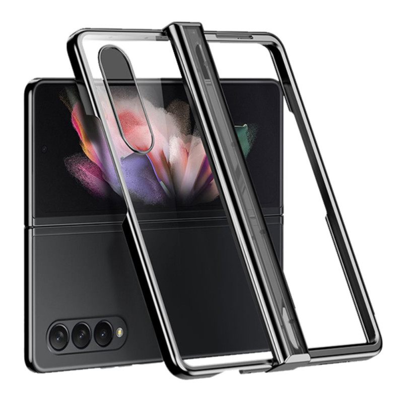 Θήκη Samsung Galaxy Z Fold 4 Διαφανές Μεταλλικό Μεντεσέ
