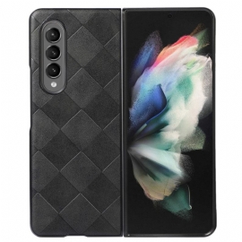 Θήκη Samsung Galaxy Z Fold 4 Μοτίβο Ελέγχου Απομίμησης Δέρματος