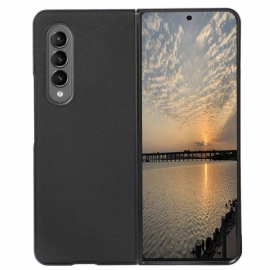 Θήκη Samsung Galaxy Z Fold 4 Twill Faux Leather Texture