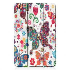 θηκη κινητου Huawei MatePad Pro Ρετρό Πεταλούδες Και Λουλούδια