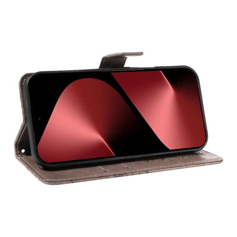 Δερματινη Θηκη Huawei Pura 80 Pro Γιγάντιες Πεταλούδες