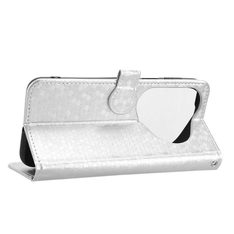 Δερματινη Θηκη Huawei Pura 80 Pro Κουκκίδες Με Γκλίτερ Σιλικόνης