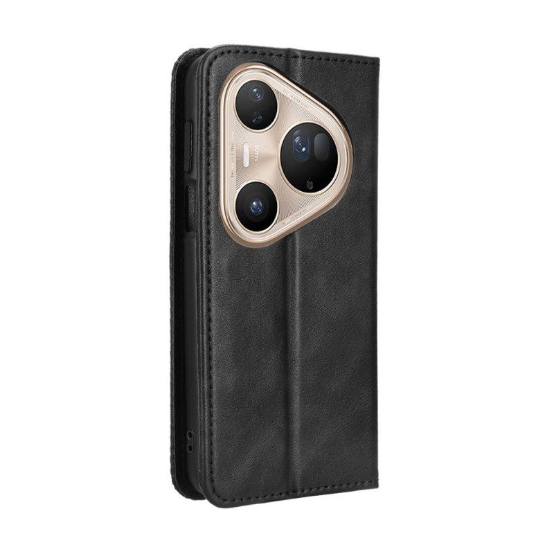 Δερματινη Θηκη Huawei Pura 80 Pro Vintage Περίγραμμα