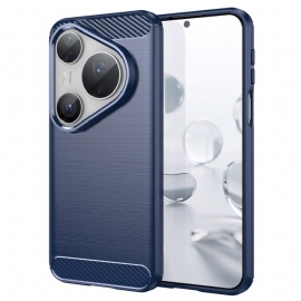 Κάλυμμα Huawei Pura 80 Pro Βουρτσισμένο Ανθρακονήματα