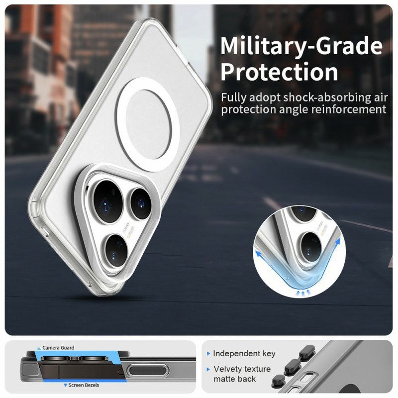 Κάλυμμα Huawei Pura 80 Pro Magsafe Frosted Σιλικόνης