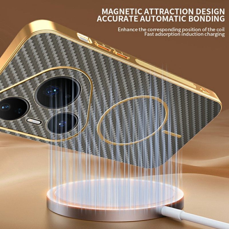 Κάλυμμα Huawei Pura 80 Pro Υφή Από Ίνες Άνθρακα