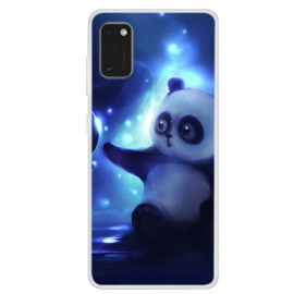 θηκη κινητου Samsung Galaxy A41 Panda Στο Διάστημα