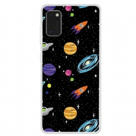 θηκη κινητου Samsung Galaxy A41 Πλανήτης Γαλαξίας