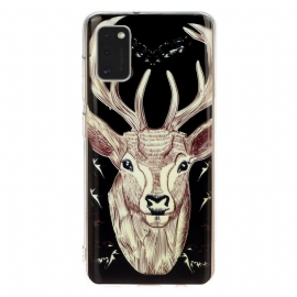 Θήκη Samsung Galaxy A41 Fluorescent Majestic Stag