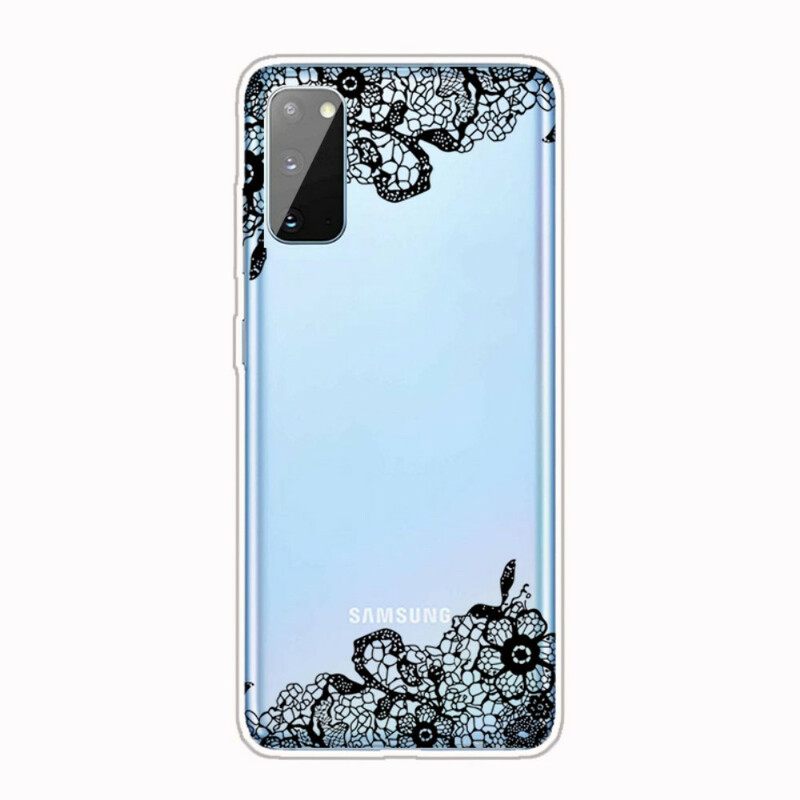 Θήκη Samsung Galaxy A41 Λεπτή Δαντέλα