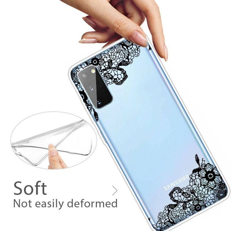 Θήκη Samsung Galaxy A41 Λεπτή Δαντέλα