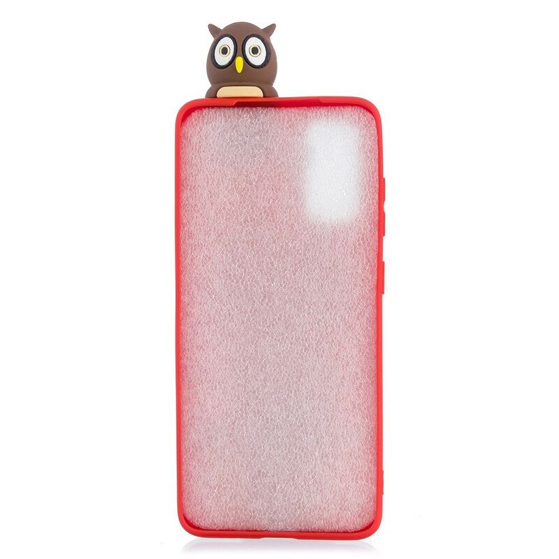 Θήκη Samsung Galaxy A41 Miss Owl 3d