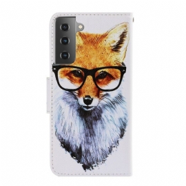 Κάλυμμα Samsung Galaxy S21 5G με κορδονι Brainy Fox Με Λουράκι