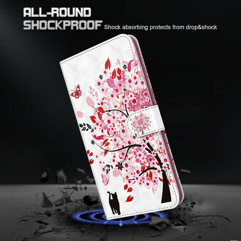 Κάλυμμα Samsung Galaxy S21 5G Ροζ Δέντρο