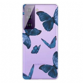 θηκη κινητου Samsung Galaxy S21 5G Άγριες Πεταλούδες