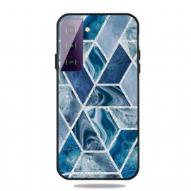 θηκη κινητου Samsung Galaxy S21 5G Μάρμαρο Glitter