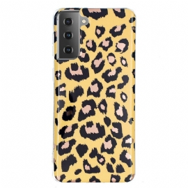 θηκη κινητου Samsung Galaxy S21 5G Μάρμαρο Leopard Style