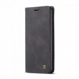 θηκη κινητου Samsung Galaxy S21 5G Θήκη Flip Caseme Faux Leather