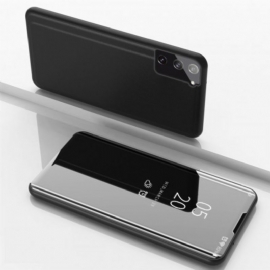 θηκη κινητου Samsung Galaxy S21 5G Θήκη Flip Καθρέφτης