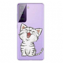 θηκη κινητου Samsung Galaxy S21 5G Υπέροχη Γάτα
