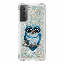 Θήκη Samsung Galaxy S21 5G Miss Glitter Owl