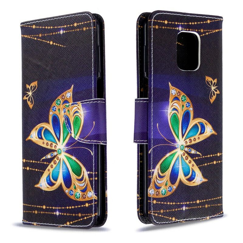 δερματινη θηκη Xiaomi Redmi Note 9S / Note 9 Pro Απίστευτες Πεταλούδες