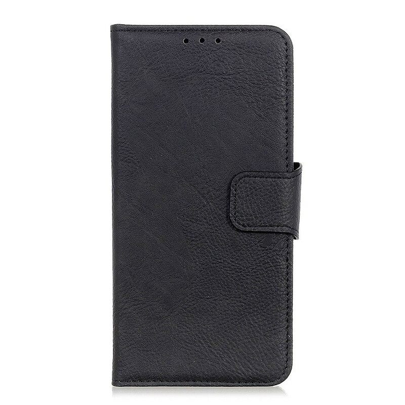 Κάλυμμα Xiaomi Redmi Note 9S / Note 9 Pro Litchi Ultra Faux Leather