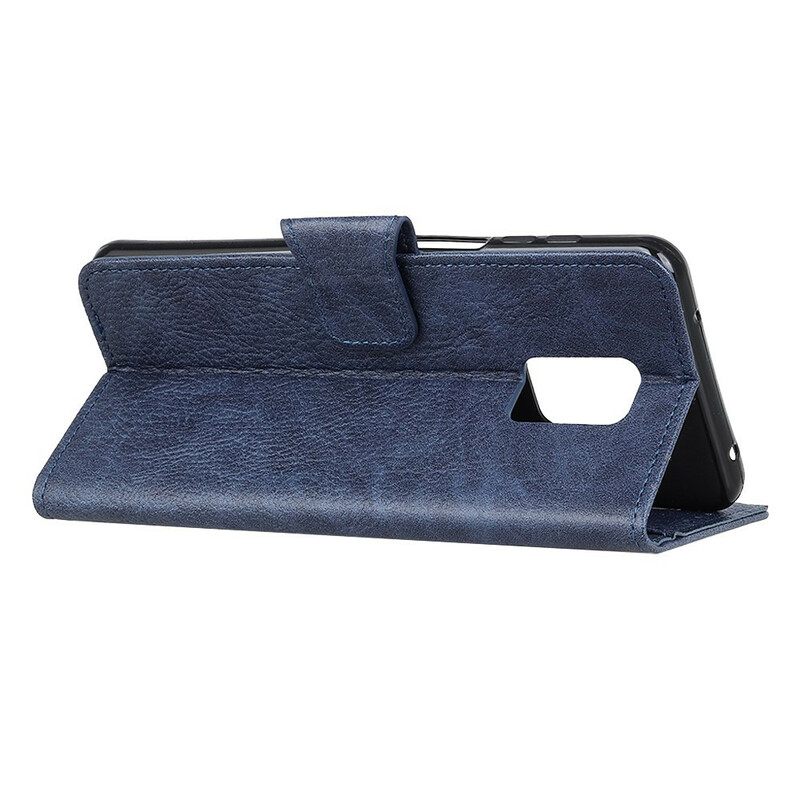 Κάλυμμα Xiaomi Redmi Note 9S / Note 9 Pro Litchi Ultra Faux Leather