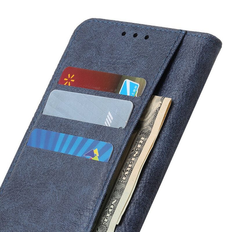 Κάλυμμα Xiaomi Redmi Note 9S / Note 9 Pro Litchi Ultra Faux Leather