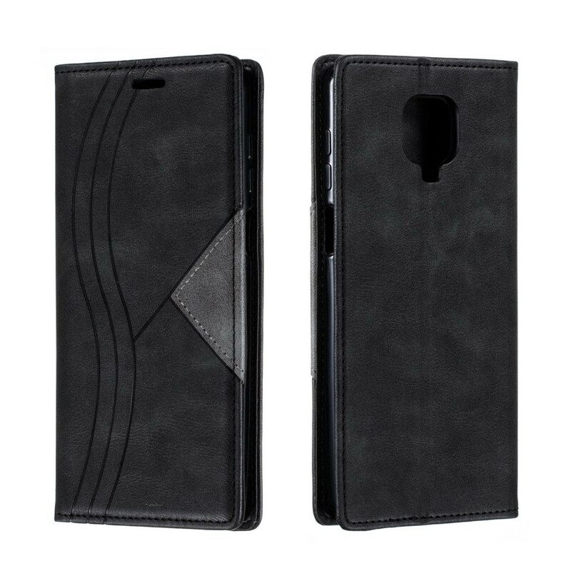 θηκη κινητου Xiaomi Redmi Note 9S / Note 9 Pro Θήκη Flip Wave Leather Style