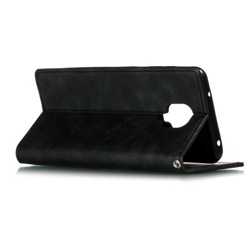 θηκη κινητου Xiaomi Redmi Note 9S / Note 9 Pro Θήκη Flip Wave Leather Style