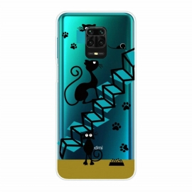 Θήκη Xiaomi Redmi Note 9S / Note 9 Pro Αστείες Γάτες