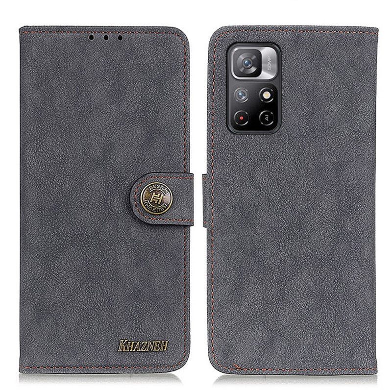 δερματινη θηκη Poco M4 Pro 5G Khazneh Retro Split Leather