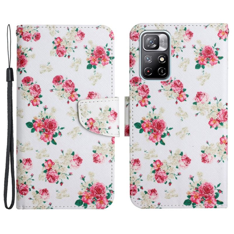 Κάλυμμα Poco M4 Pro 5G Liberty Royal Flowers