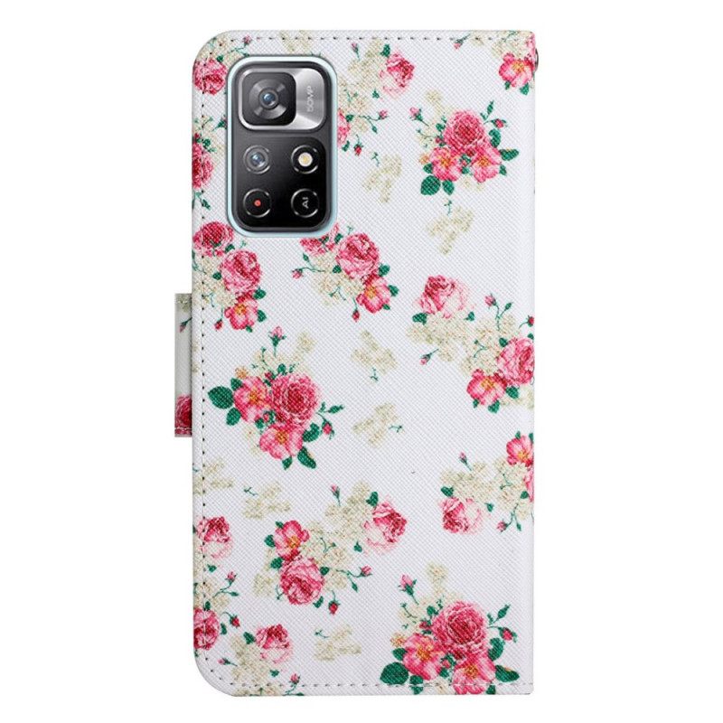 Κάλυμμα Poco M4 Pro 5G Liberty Royal Flowers