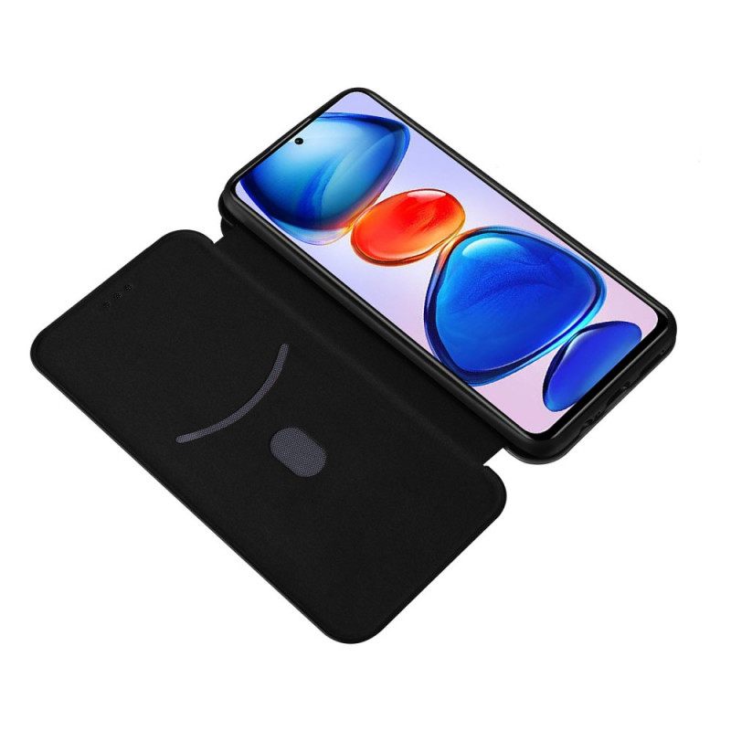 θηκη κινητου Poco M4 Pro 5G Θήκη Flip Ίνα Άνθρακα