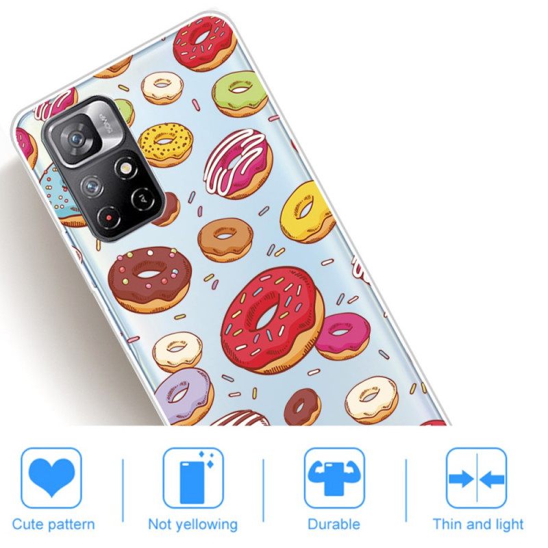 Θήκη Poco M4 Pro 5G Love Donuts