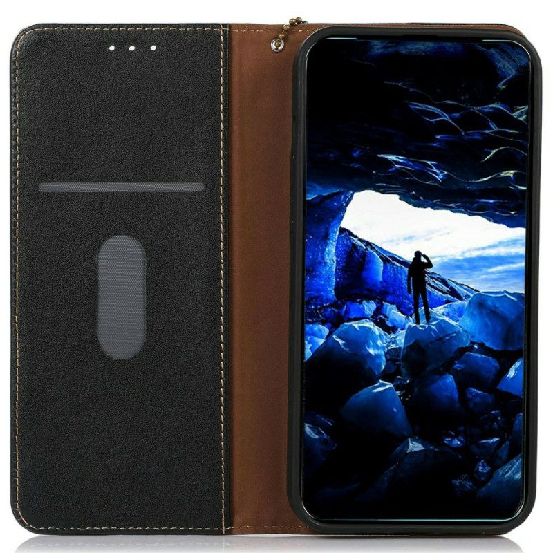 Δερματινη Θηκη iPhone 17 Pro Δέρμα Υψηλής Ποιότητας Khazneh Σιλικόνης