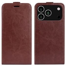 Δερματινη Θηκη iPhone 17 Pro Κάθετη Αναδίπλωση