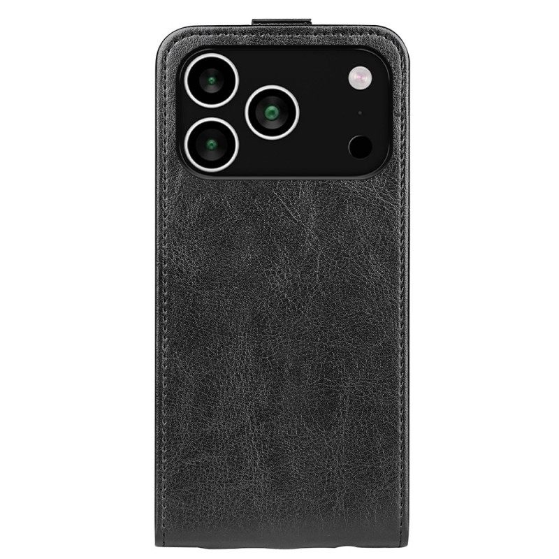 Δερματινη Θηκη iPhone 17 Pro Κάθετη Αναδίπλωση