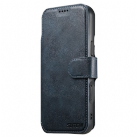 Δερματινη Θηκη iPhone 17 Pro Μαγνητική Με Ρετρό Αποσπώμενη Θήκη Σιλικόνης