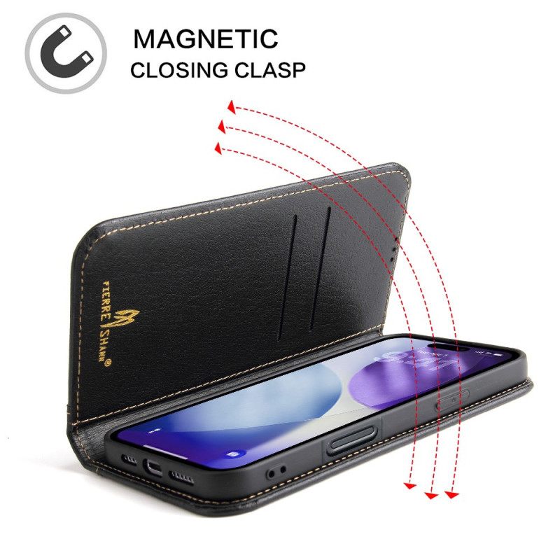 Δερματινη Θηκη iPhone 17 Pro Σχεδιασμός Δέρματος Υψηλής Ποιότητας Σιλικόνης